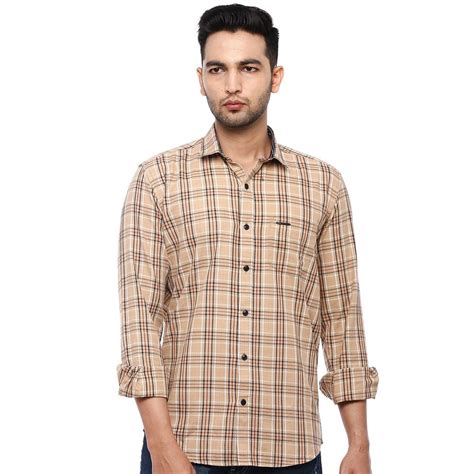 Urbanity Cotton 8955 Men Check Shirt Machine Wash Size S Xxl At Rs