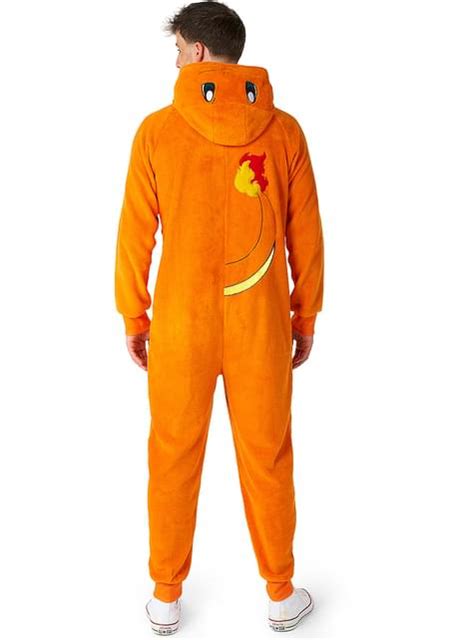 Disfraz De Charmander Onesie Para Adulto Pok Mon Entrega H Funidelia