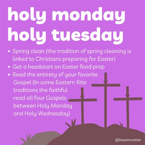 Your How-To for Holy Week: Traditions to Make Every Day of Holy Week ...