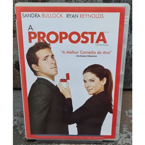 DVD A Proposta Sandra Bullock E Ryan Reynalds Dublado Shopee Brasil