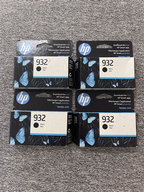 Pack Oem Genuine Hp Black Ink Cartridge Officejet Exp New