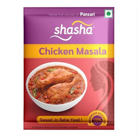 G Shasha Chicken Masala Packaging Type Box At Rs Kg In New