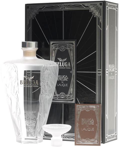 Beluga Epicure By Lalique Noble Russian Vodka 0 7 Liter