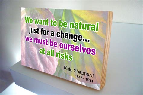 Kate Sheppard Quote | Felt