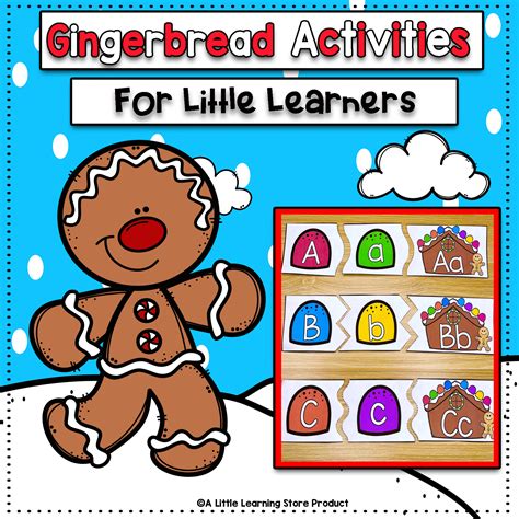 Gingerbread Man Activities For Preschool Managing Munchkins