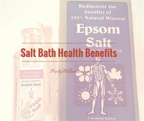 Salt Bath Health Benefits - Pretty Wellness