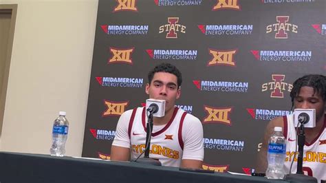 Iowa States Tamin Lipsey Talks About 3 Point Shooting After Beating