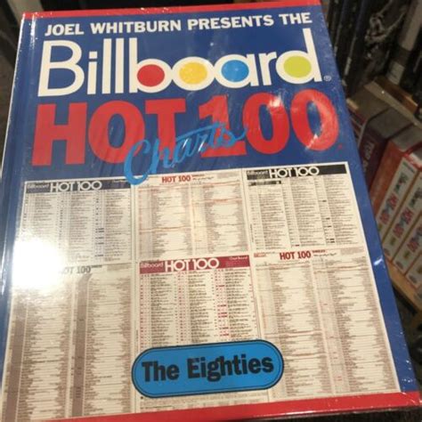 Joel Whitburn Presents The Billboard Hot 100 Charts The Eighties 80s