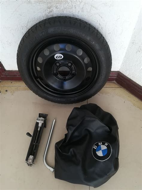 Bmw F30 19 Inch Space Saver Biscuit Spare Wheel With Tools And Storage Cover Junk Mail