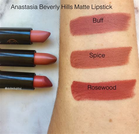 Anastasia Matte Lipstick Swatches Lipstick