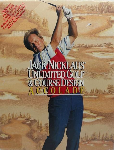 Jack Nicklaus Golf And Course Design Signature Edition Box Shot For Pc