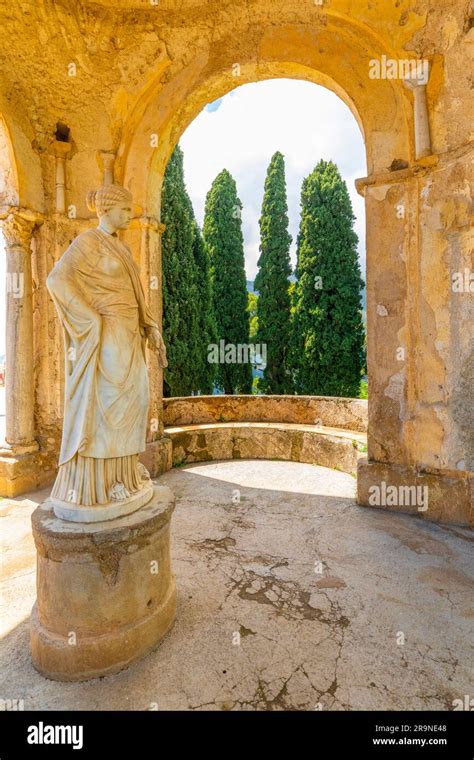 Statue Of Ceres At The Villa Cimbrone Ravello Amalfi Coast Campania