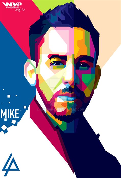 Mike Shinoda Linkin Park Wpap By Ariefpeinz On DeviantArt