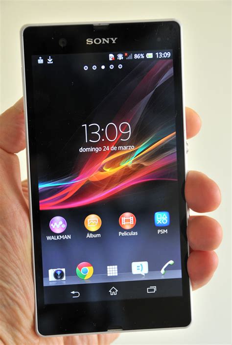 An Lisis Del Sony Xperia Z Y Prueba A Fondo Tekn Filo