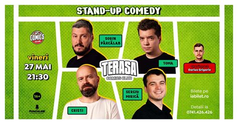 Show Stand Up Comedy Cu Cristi Toma Sorin Miric Zile I Nop I