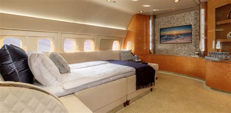 The Opulent Interior of our Boeing 767 Private Jet Charter - Sentinel ...