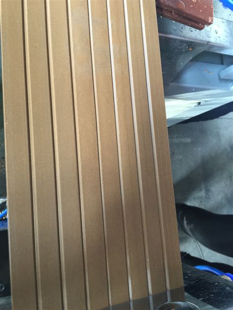 Wpc Wood And Recycled Pe Composite Decking Profiles Stand Column