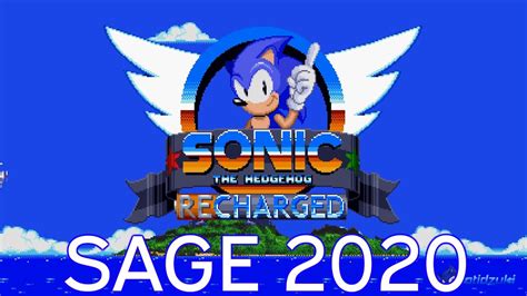 Sonic Recharged Sage 2020 ⭐️ Sonic Fan Games Gameplay Youtube