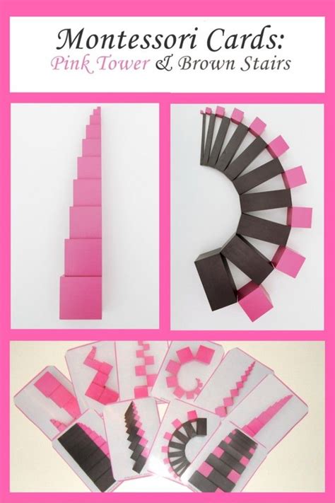 Montessori Pink Tower Printable