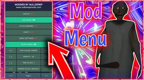 Granny Mod Menu - NEW! | Insane Granny Mod Menu APK! | Crazy Mod Menu! | No-Clip, Party ...