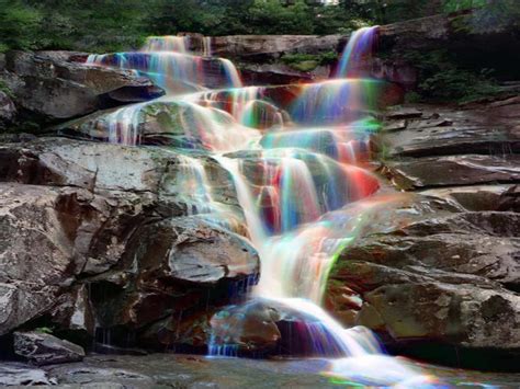 Desktop Wallpapers Waterfalls With Rainbow Wallpapersafari