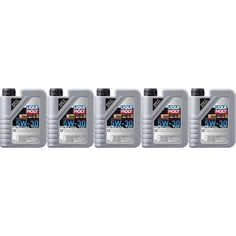 Liqui Moly 1163 Special Tec 5W 30 Motoröl 5x 1l 5 Liter SAE 5W 30