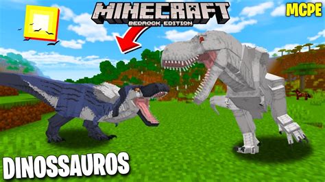 Addon De Dinossauro Para Minecraft Pe Addon Prehistoric Animalia