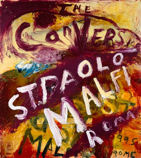 The Conversion Of St Paolo Malfi Tarp Paintings Items Julian Schnabel