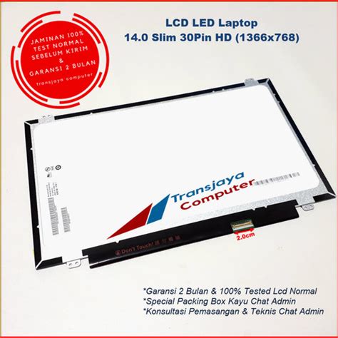 Jual Layar LCD LED Laptop Lenovo Thinkpad T440 T440s T450 14 0 Slim