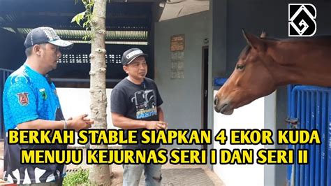 BERKAH STABLE SUMBAR Siapkan 4 Ekor Kuda Pacu Menuju KEJURNAS DI