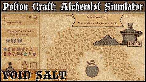 Locating Necromancy And Crafting Void Salt In Potion Craft Alchemist