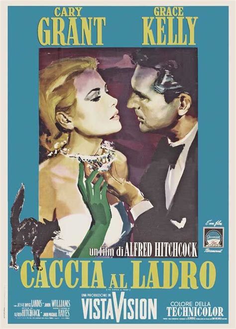 To Catch a Thief (French) 11x17 Movie Poster (1955) Italian Movie ...