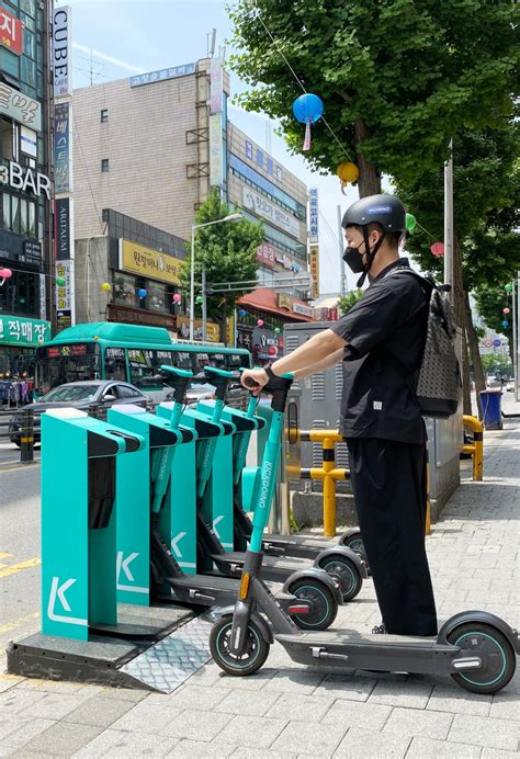 Lg전자 킥고잉 국내 첫 전동 킥보드 무선충전 솔루션 선봬