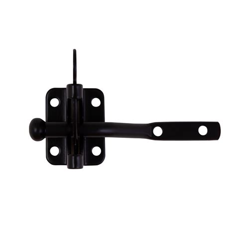 Self Locking Gate Latch Matte Black 2 Pack ǀ Hardware Locks ǀ Today s