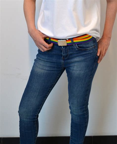 Gay Pride Belt Rainbow Belt Lgbt Belt Colorful Belt Gay Etsy