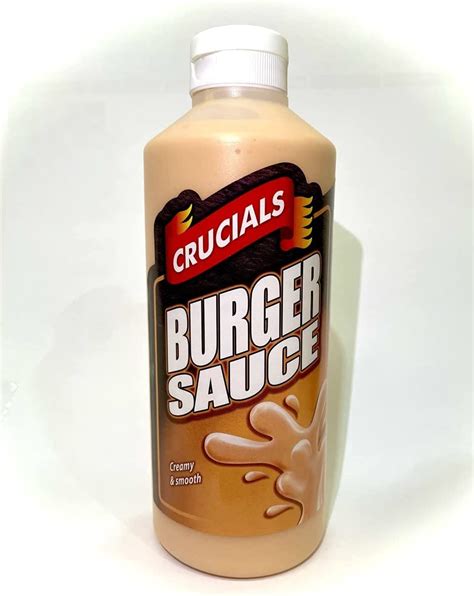 Crucials Burger Sauce 500ml Uk Grocery