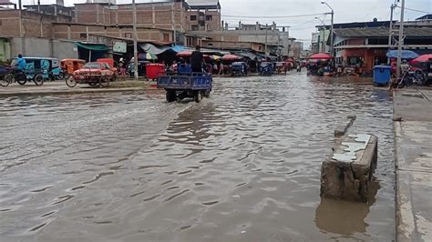 Lluvia Intensa Afectó Aguas Verdes Y Anegó Diversas Calles De Esta Ciudad