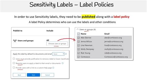 MS 900 Sensitivity Label Policies YouTube