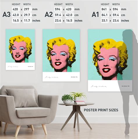 Andy Warhol Shot Sage Blue Marilyn Print Either A A Or A