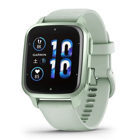 GARMIN Venu Sq 2 Cool Mint Metallic Mint 010 02701 72 Venu スマートウォッチ本体