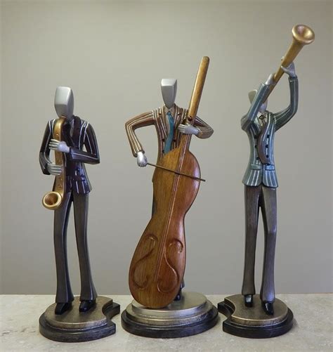 Modern Jazz Musicians Statue Trio Artmax All Items 1916 Pf Music