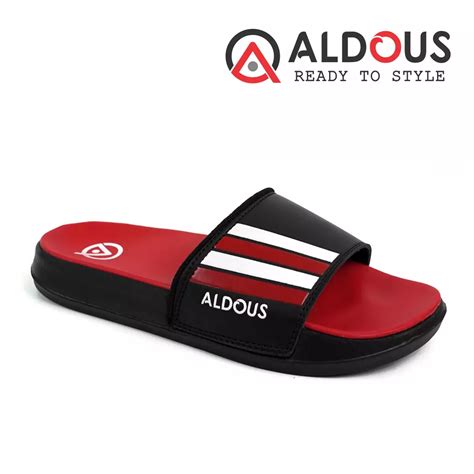 Jual Aldous Sandal Slop Pria Aldous L11 Sendal Slip On Slide Karet