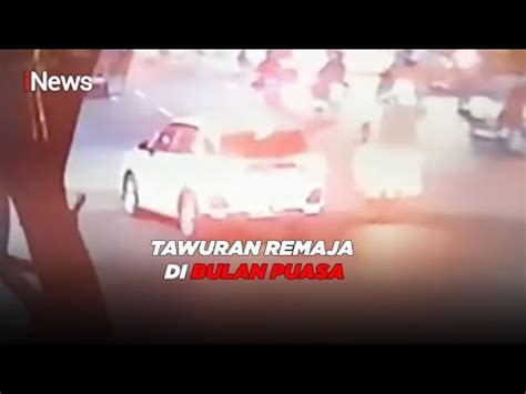 Dua Kelompok Remaja Di Jakarta Terlibat Aksi Tawuran Di Saat Bulan