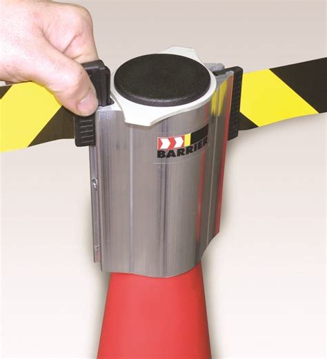 Skipper Retractable Safety Barrier Materials Handling