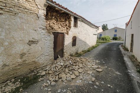 Tremblement De Terre En Charente Maritime à La Laigne Les Habitants