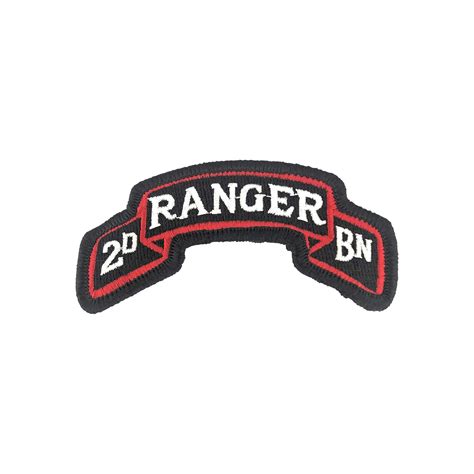 U.S. Army 75th Ranger Regiment 2nd Battalion Color Scroll with Hook ...