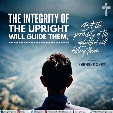 Integrity Of The Upright I Live For Jesus