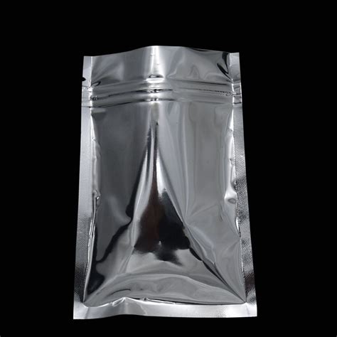 2020 12 20cm Zipper Zip Lock Aluminum Foil Bag Heat Sealable Food Smell