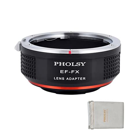 Buy Pholsy Ef To Fx Lens Mount Adapter Compatible With Canon Eos Ef Ef