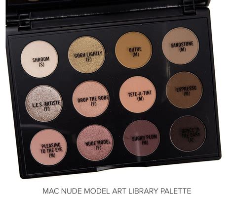 Mac Nude Model Art Library Palette On Carousell